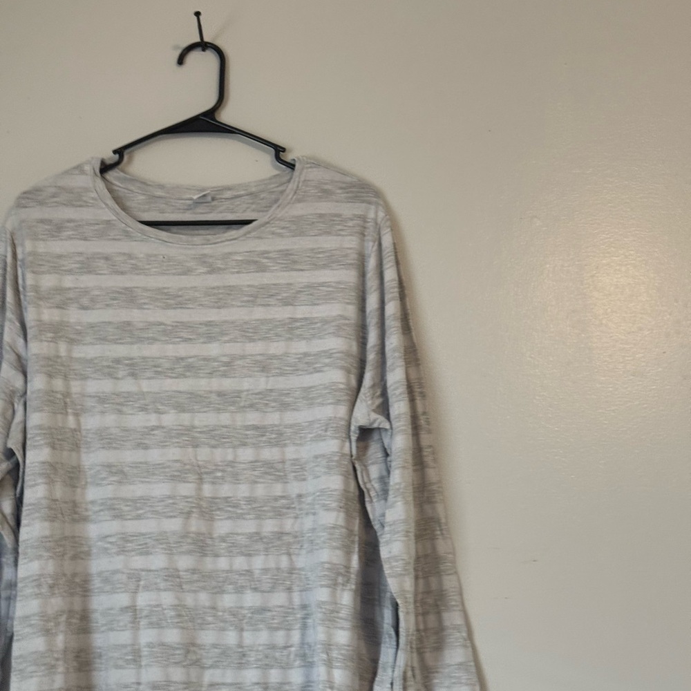 Old Navy Luxe Heather Gray Top